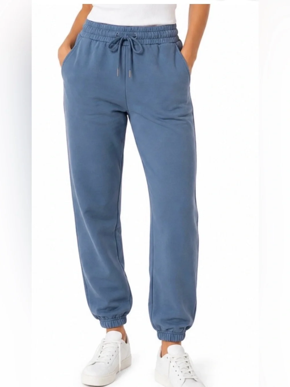 Something Navy Relaxed Blue Jogger Sweatpants